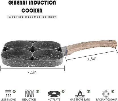 4 Hole Non-Stick Pan